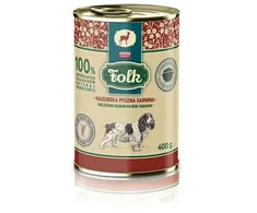 FOLK Delicious Masurian roe venison Mono - wet dog food - 400g