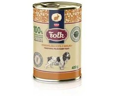 FOLK Traditional polish rabbit feast – drėgnas ėdalas šunims – 400g