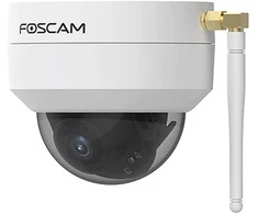 Shenzhen „Foscam D4Z“ 4MP pasukama ir pakreipiama PTZ kamera su „Wi-Fi 2.4“ ir 5 GHz, balta