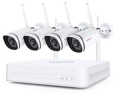 Shenzhen „Foscam“ WIFI stebėjimo rinkinys FN7108W-B4-1TB