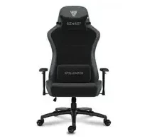 Fotelis SENSE7 Spellcaster FUKU XL PU juodas