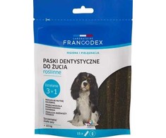 Šunų Skanėstai - Francodex Dantų Juostos S Mažiems Šunims, 15 Vnt.