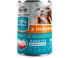 FRENDI su kalakutienės gabaliukais subtiliame padaže - šlapias kačių maistas - 400g
