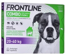 Frontline Combo Spot-on L - Parasite drops for dogs - 3 x 2,68 ml