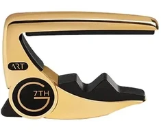 G7th Performance 3 ART 18 kt auksu danga – kapodaster 6 stygų akustinei arba elektrinei gitara