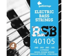 Galli RSB40105 Regular Custom – bosinės gitaros stygos, 4 stygos .040-.105