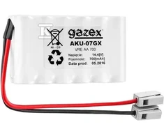 Gazex AKU-07GX AKUMULIATORIŲ PAKETAS MD/Z