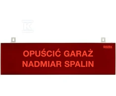 Gazex ĮSPĖJAMOJI LENTELĖ TP-4.D/H2, 230V LED