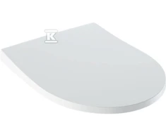 Geberit iCon Slim sėdynė su dangčiu SC. balta