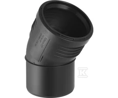 Geberit KOLANO SILENT-PP HT 90/30 SANIT.Juoda