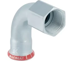 Geberit alkūnė ANGLINIS PLIENAS 90ST.GW 28-1