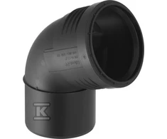 Geberit KOLAN.SILENT-PP HT 110/67.5 SANIT.Juoda