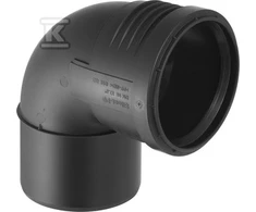 Geberit KOLAN.SILENT-PP HT 110/87.5 SANIT.Juoda