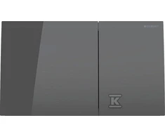 Geberit taustiņš Sigma70, 240x158 mm, 80 mm skalojamā kaste, lava