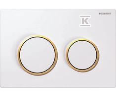 Rišimo mygtukas Geberit Omega 20 - WC auksas (115085KK1)