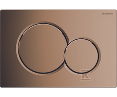 Geberit mygtukas Sigma01, 246x164 mm, specialus žalvaris