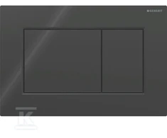 115.660.DW.1 / GEBERIT / SIGMA01 / PRIEKINIS UŽVEDIMO MYGTUKAS STAČIAKAMPIS Juodas /