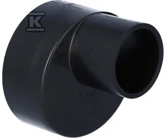 Geberit REDUC.PEHD 90X50 ASYMMETRIC.CR.(HDPE CHAN.)