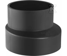 Geberit REDUK.PEHD 110X63 ASYMMETR.KR.(KAN.HDPE)