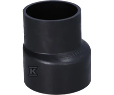 Geberit REDUC.PEHD 75X63 ASYMETR.CR.(CAN.HDPE)