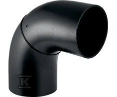 Geberit SEGMENTUOTA alkūnė PEHD 200/90 (HDPE KAN.)