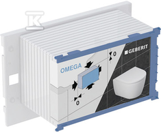 Geberit OMEGA-12 APSAUGINĖ DĖŽĖ