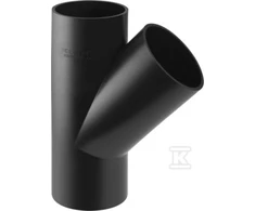 Geberit TRÓJ.PEHD 160X110/45 SKOŚNY (KAN.HDPE)