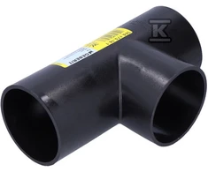 Geberit TRÓJ.PEHD 75X75/88.5 PROSTY (KAN.HDPE)