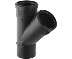 Geberit TRÓJ.SILENT-PP HT 40X40/45 SANI.JUODA