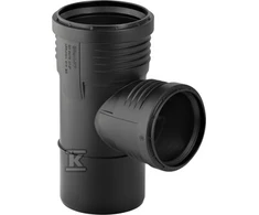 Geberit TRÓJ.SILENT-PP HT 50X50/87.5 SANI.CZARN