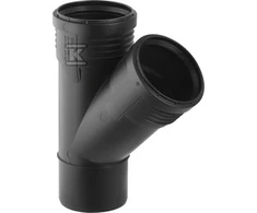 Geberit TRÓJ.SILENT-PP HT 75X50/45 SANI.JUODA