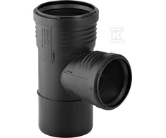 Geberit TRÓJ.SILENT-PP HT 75X50/87.5 SANI.CZARN
