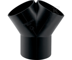Geberit TR.PEHD 50X50/60 SKOŚ.SYMET.(ONLY.HDPE)