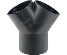 Geberit TR.PEHD 75X63/60 SKOŚ.SYMET.(ONLY.HDPE)