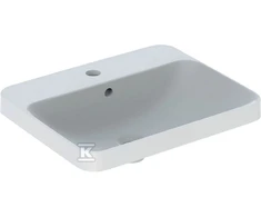 Geberit izlietne VariForm, 550x450 mm, taisnstūra, uz virsmas, balta