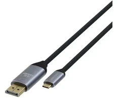 Gembird CCP-CM-DP-4K60-2M "Premium" 4K USB-C® į DisplayPort kabelis, 60Hz, 2 m, juodas