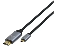 GEMBIRD PREMIUM USB-C TO HDMI CABLE 4K, 1M, Juodas