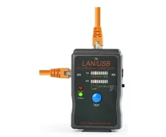 GEMBIRD NCT-2 Gembird LED kabelių testeris RJ-45, RJ-11, UTP, STP, USB AA/AB