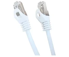 GEMBIRD PP6A-LSZHCU-W-3M patchcord RJ45 kat. 6A SFTP LSZH 3m baltas