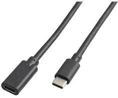 GEMBIRD USB 2.0 tipo C prailgintuvas ir duomenų perdavimo kabelis 2 m juodas