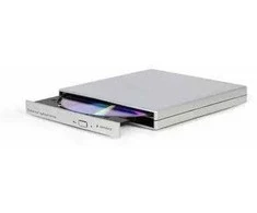 Kietasis diskas Gembird DVD-USB-021-SV External USB DVD drive, sidabrinis