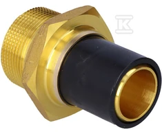 Georg Fischer ADAPTERIS PE-BRASS GZ, D40X1 1/2" SDR11