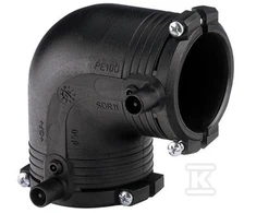 Gf Georg Fischer +GF+ ELGEF Plus el kampas 90° 50 mm PN16 PE100-SDR11