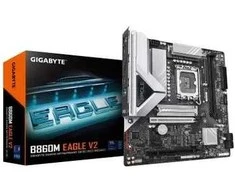 GIGABYTE B860M EAGLE V2 pagrindinė plokštė Intel B860 LGA 1851 (Socket V1) micro ATX
