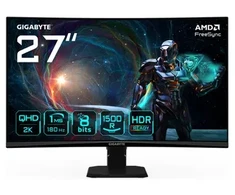 GIGABYTE GS27QCA kompiuterio monitorius 68,6 cm (27") 2560 x 1440 px Quad HD LED Juoda