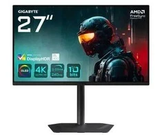 GIGABYTE MO27U2 OLED 4K UHD žaidimų monitorius 68,6 cm (27") 3840 x 2160 px 4K Ultra HD QD-OLED Juoda