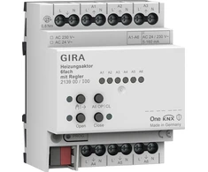 GIRA šildymo pavara 6x reguliuojama KNX ONE 213900