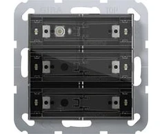 GIRA mygtuko jutiklis 4 Comfort 3x KNX System 55 504300