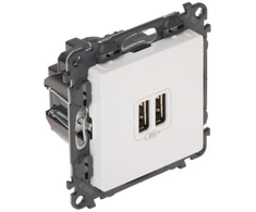 MAITINIMO LIZDAS LE-753112 Valena Life 2 PORTAI USB 2.4A/5V LEGRAND