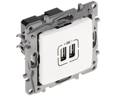 MAITINIMO LIZDAS LE-764594 Niloe 2 PORTAI USB 2.4A/5V LEGRAND